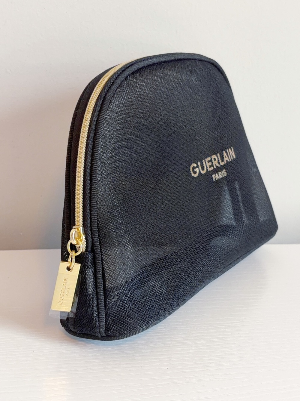 GUERLAIN Mesh Makeup Bag Cosmetics Bag Travel Pouch - Picture 2 of 5